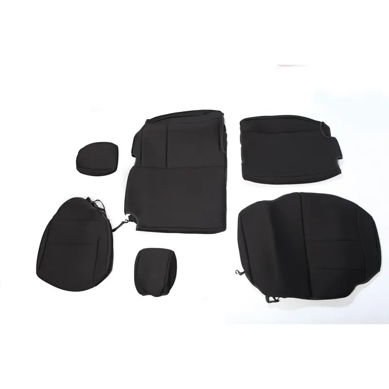 Rugged Ridge - Neoprene Rear Seat Cover, Black; 07-16 Jeep Wrangler Jku - 13264.01 1