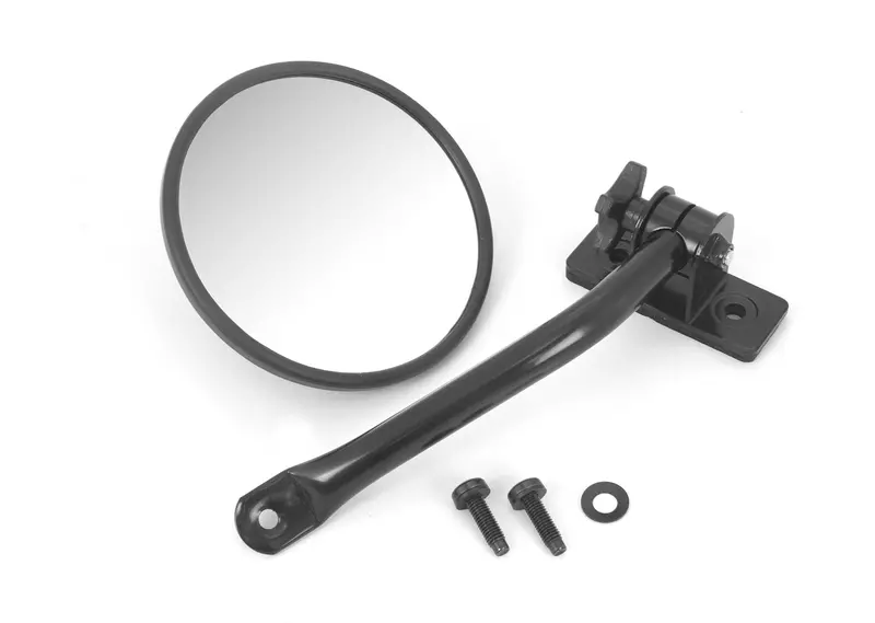 Rugged Ridge - Quick Release Mirror Relocation, Black; 97-16 Jeep Wrangler - 11025.10 1