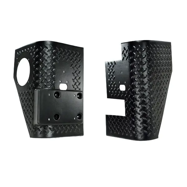 Rugged Ridge - Rear Corner Guards, Body Armor; 97-06 Jeep Wrangler Tj - 11650.02 1