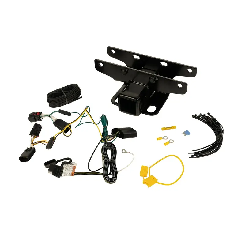 Rugged Ridge - Receiver Hitch Kit W/ Wiring Harness; 18-21 Jl - 11580.57 1