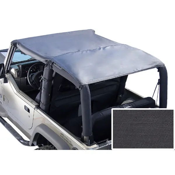 Rugged Ridge - Roll Bar Top, Black Denim; 76-91 Jeep Cj7/Wrangler Yj - 13554.15 1