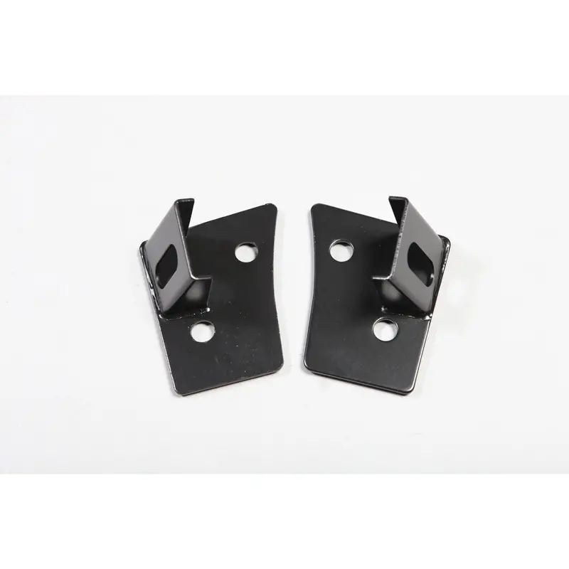 Rugged Ridge - Rugged Ridge 11027.03 Light Mount Bracket Kit, Windshield; 07-18 Jeep Wrangler Jk - 11027.03 1