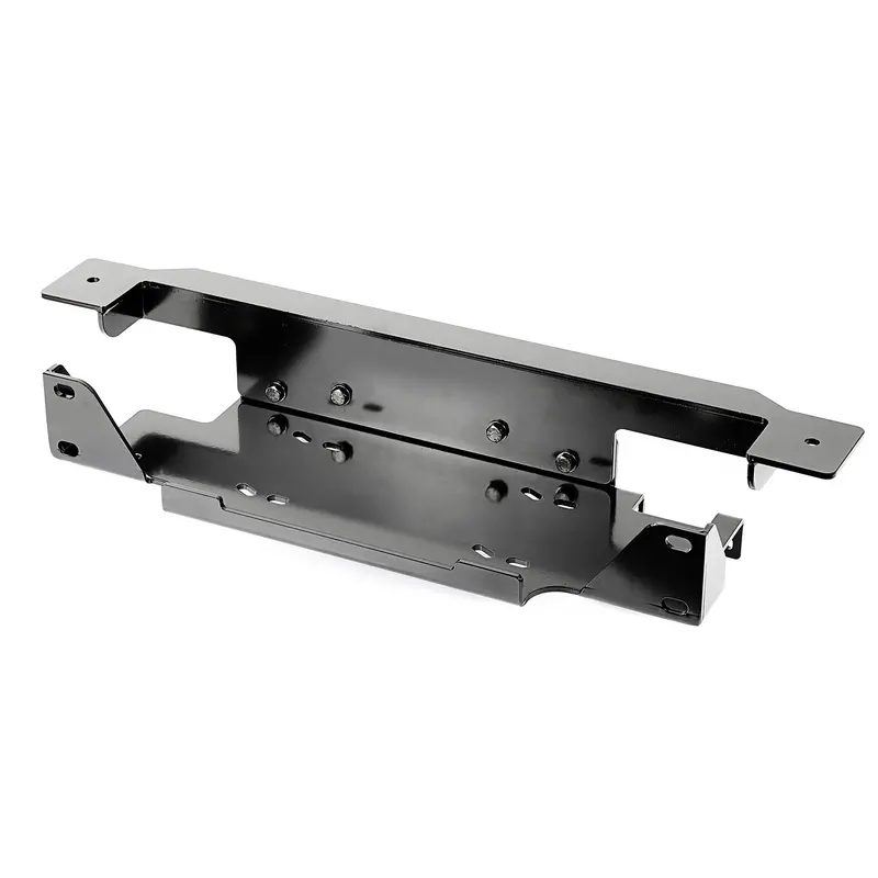 Rugged Ridge - Rugged Ridge 11543.15 Winch Mounting Plate, Stamped Bumper, Steel; 13-18 Jeep Wrangler Jk - 11543.15 1
