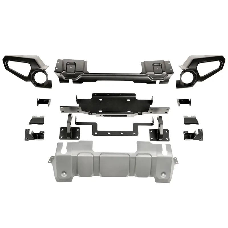 Rugged Ridge - Rugged Ridge 11549.42 Venator Front Bumper, 18-21 Jeep Wrangler Jl, 20-21 Gladiator Jt - 11549.42 1