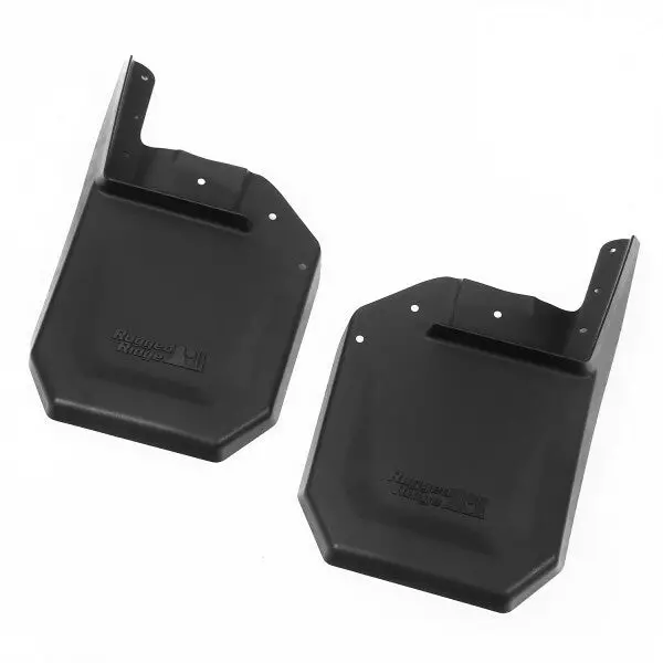 Rugged Ridge - Rugged Ridge 11642.11 This Pair Of Front Splash Guards From Rugged Ridge Fits 07-18 Jeep Wrangler. - 11642.11 1