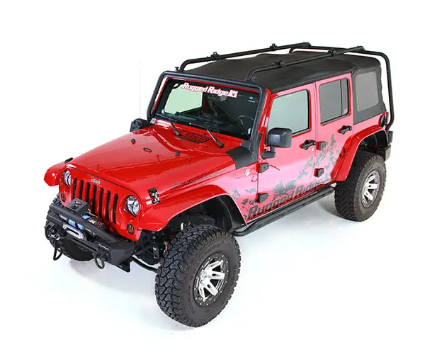 Rugged Ridge - Rugged Ridge 11703.02 Sherpa Roof Rack; 07-18 Jeep Wrangler Jku, 4 Door - 11703.02 1