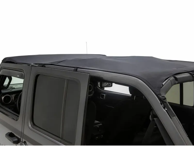Rugged Ridge - Rugged Ridge 13594.36 Savannah Brief Top Black Diamo - 13594.36 1