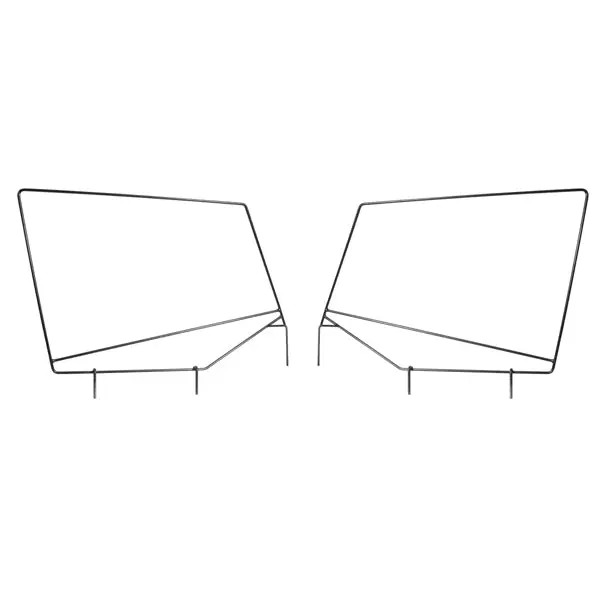 Rugged Ridge - Rugged Ridge 13701.80 Door Skin Frame Kit, Upper; 87-95 Jeep Wrangler Yj - 13701.80 1
