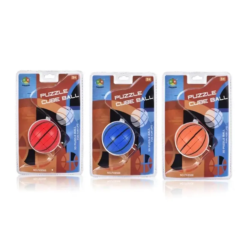 Sam Toys - Basketball Magic Cube Puzzle Creative Learning - Multi Colours 1