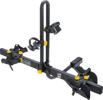 Saris Freedom Hitch Bike Rack - 2-Bike, 1-1/4", 2" Receiver, Black 1