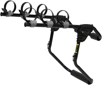 Saris Guardian Trunk Rack: 3 Bike, Black 1