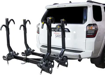 Saris Superclamp Ex Hitch Bike Rack - 4-Bike, 2" Receiver, Black 1
