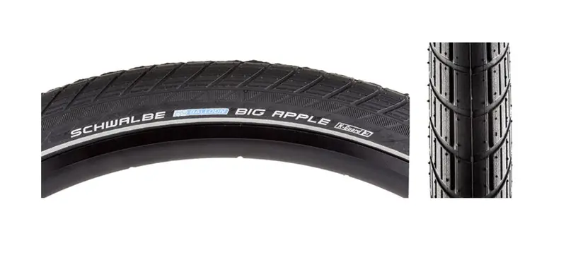 Schwalbe Big Apple Road Tire 26 X 2.0 1