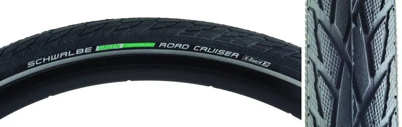 Schwalbe Road Cruiser Active Twin K-Guard Tire 27.5 X 1.40 1