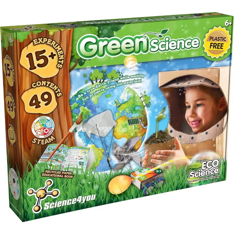 Science 4 You Green Science Kit, Science Experiments- Cress Seeds For Kids To Grow 1