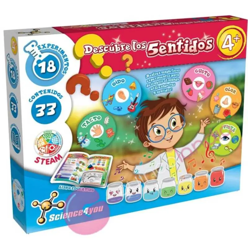 Science4you - 5 Senses - Engaging Experiments For Children To Explore Their World 1