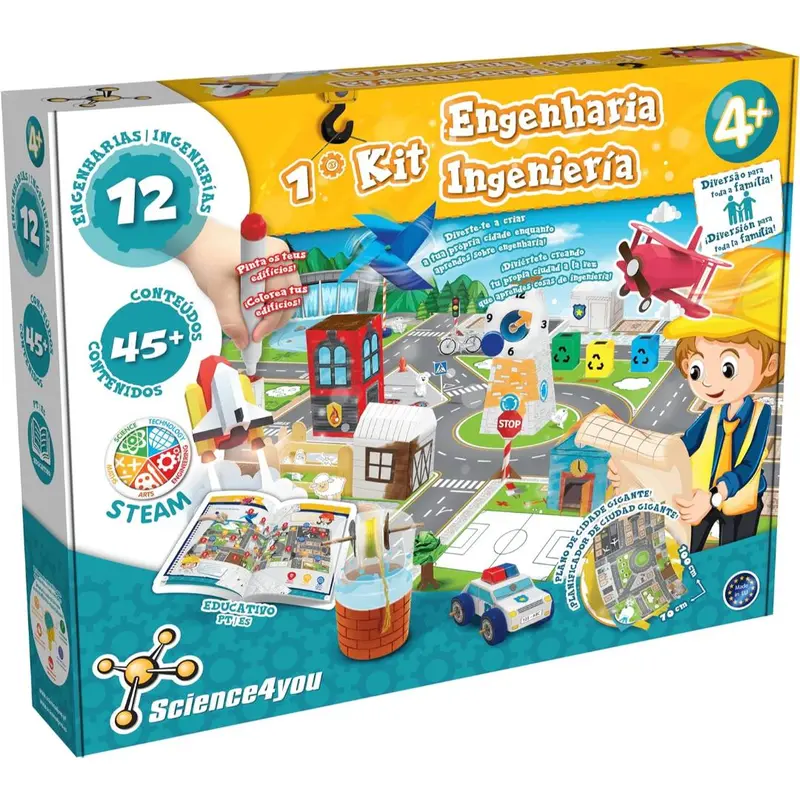 Science4you Engineering Kit Building And Craft Toy For Children 1