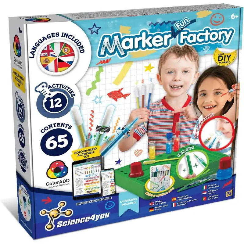 Science4you Marker Factory For Kids , Arts And Crafts For Kids 1