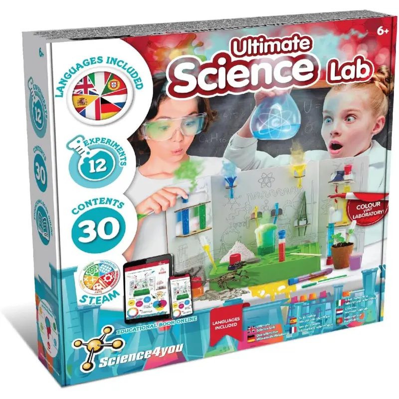 Science4you Science Lab For Kids - Make Your Own Chemistry Set, Educational Kit 1