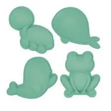 Scrunch Moulds - Dusty Light Green 1