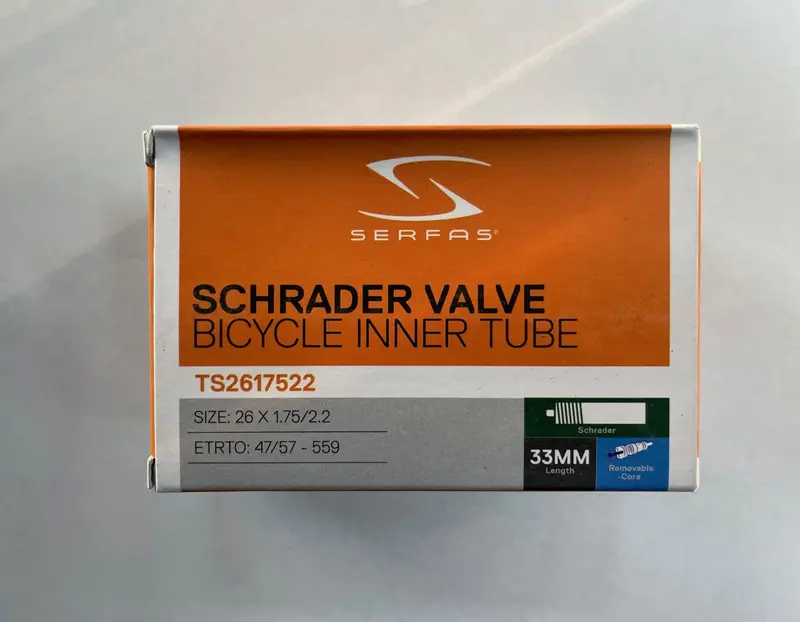 Serfas Schrader Valve Inner Tube 26X1.75-2.20 33Mm 1