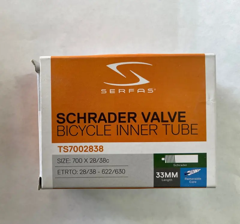 Serfas Schrader Valve Inner Tube 700X28-38C 33Mm 1