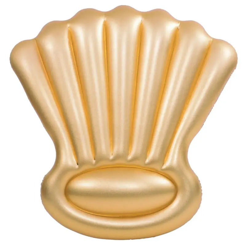 Shell-Shape Golden Inflatable Float Mattress Jilong 1