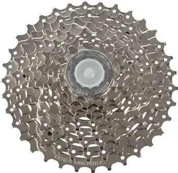 Shimano Alivio Cs-Hg400 Cassette - 9 Speed, 11-34T, Silver, Nickel Plated 1