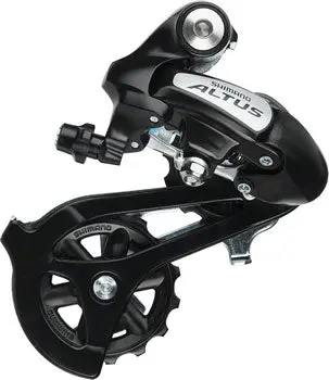 Shimano Altus Rd-M310 Rear Derailleur - 7, 8 Speed, Long Cage, Black 1