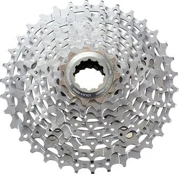 Shimano Deore Xt Cs-M770 Cassette - 9 Speed, 11-32T, Silver 1