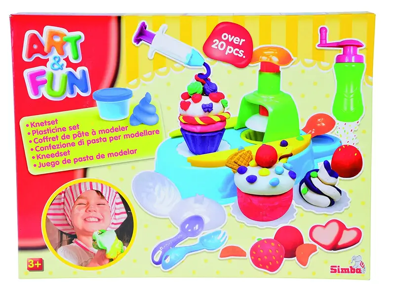 Simba - Art & Fun Plastic Dough Cupcake 1