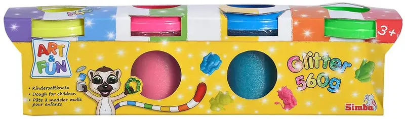 Simba - Art & Fun Soft Dough Glitter 1