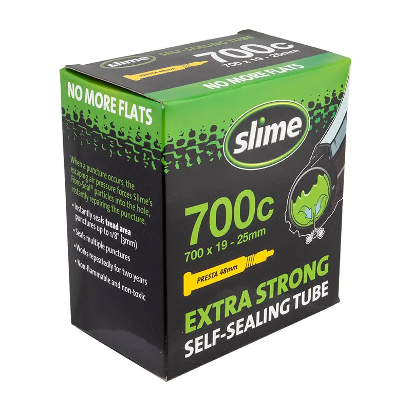 Slime Presta Valve Self Sealing Inner Tube 700X19-25 48Mm 1