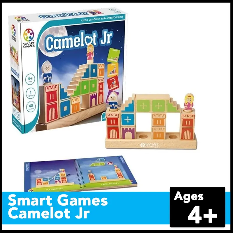 Smart Games Camelot Jr. Wooden Puzzle 1