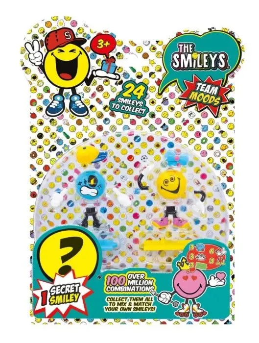 Smileys Characters S1 - 3 Pieces Pack 1