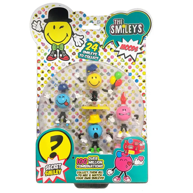 Smileys Characters S1 5 Pieces Pack 1