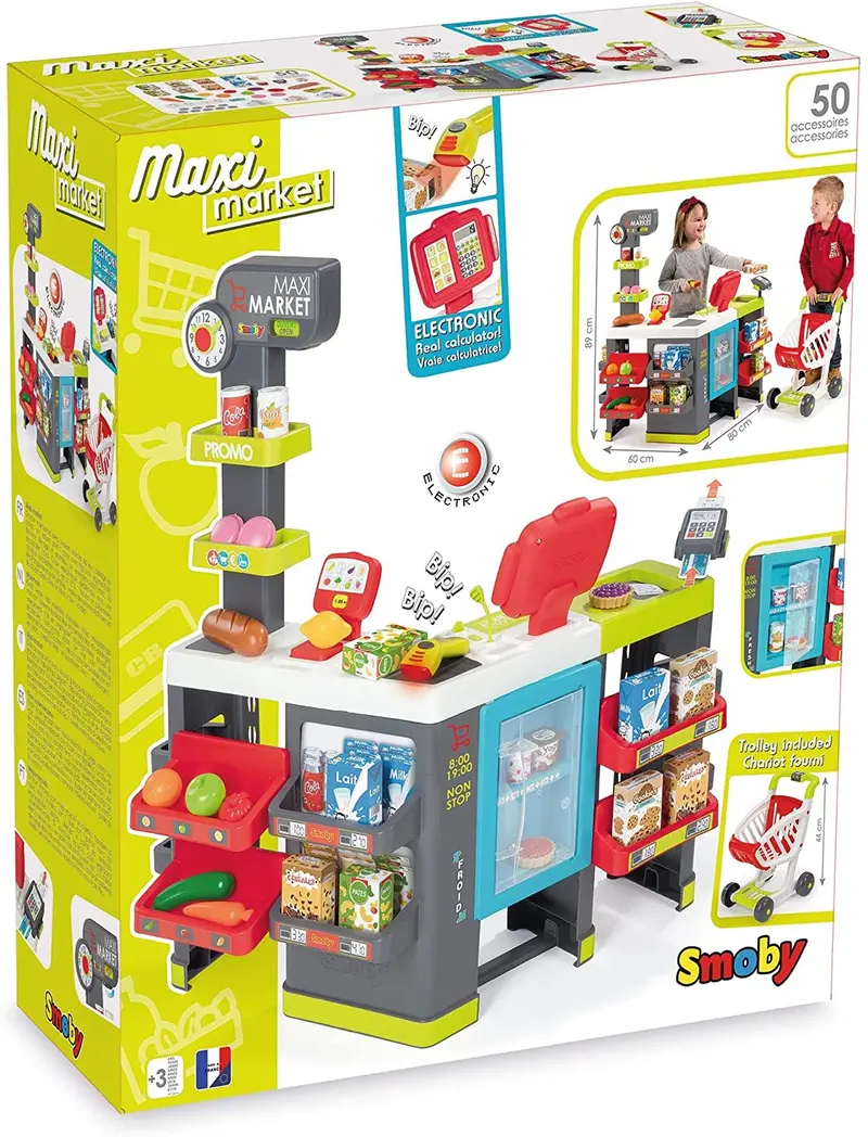 Smoby - Maxi Market & Accessories 1