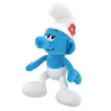 Smurfs Soft Cuddly Toy The Smurfs Baby Smurf Crawling - Blue 1