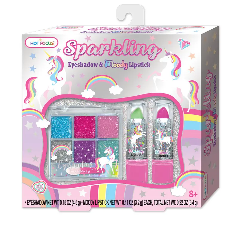Sparkling Eyeshadow & Moody Lipstick -Unicorn 1