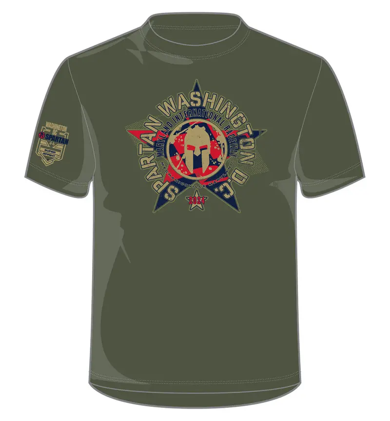 Spartan 2024 Washington Dc Venue Tee 1