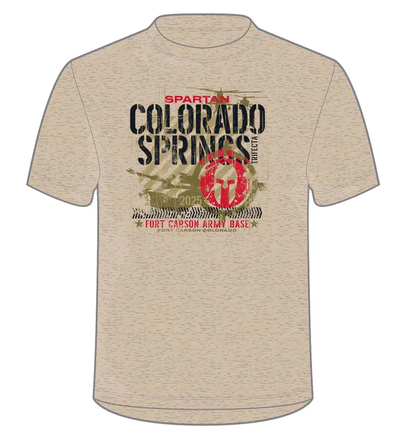 Spartan 2025 Colorado Springs Venue Tee 1