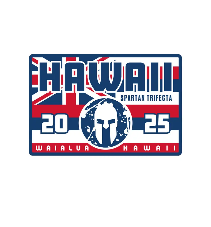 Spartan 2025 Hawaii Flag Venue Patch 1