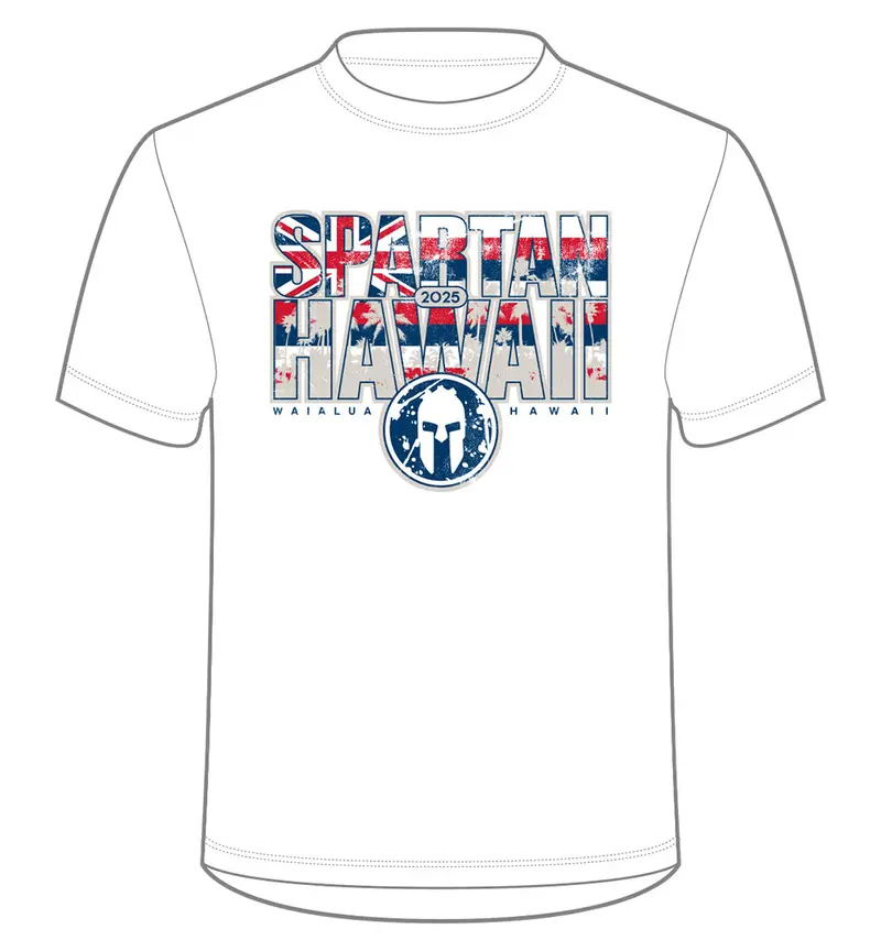Spartan 2025 Hawaii Flag Venue Tee 1