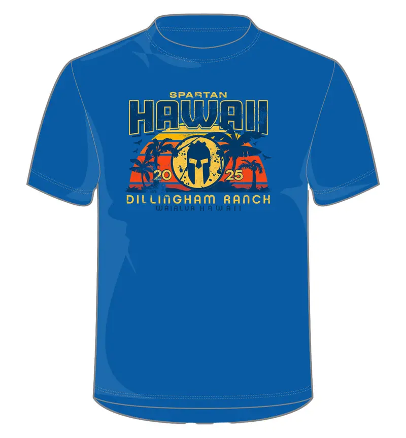 Spartan 2025 Hawaii Triblend Venue Tee 1