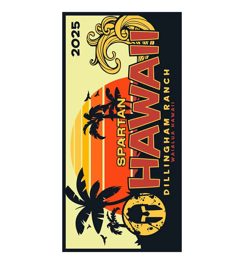 Spartan 2025 Hawaii Venue Towel 1
