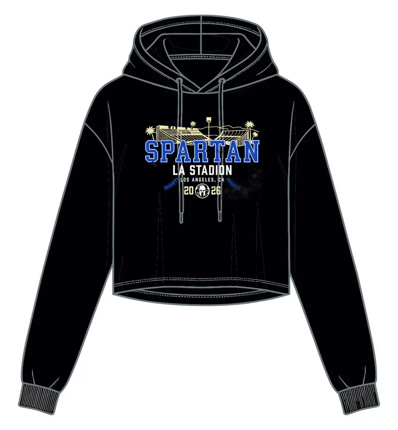 Spartan 2026 Dodger Stadium Venue Hoodie - Women's 1