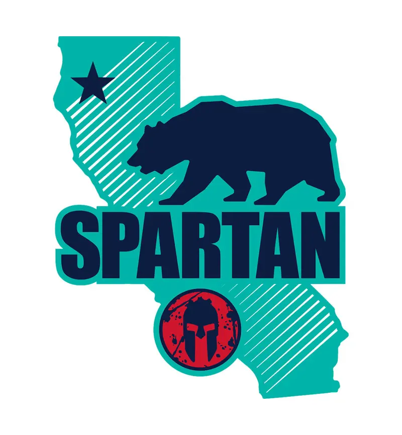 Spartan California Bear Vinyl Sticker 1