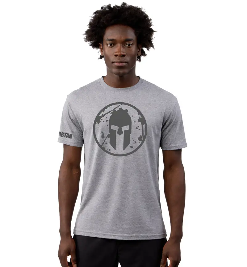 Spartan Helmet Logo Tee - Men's 1