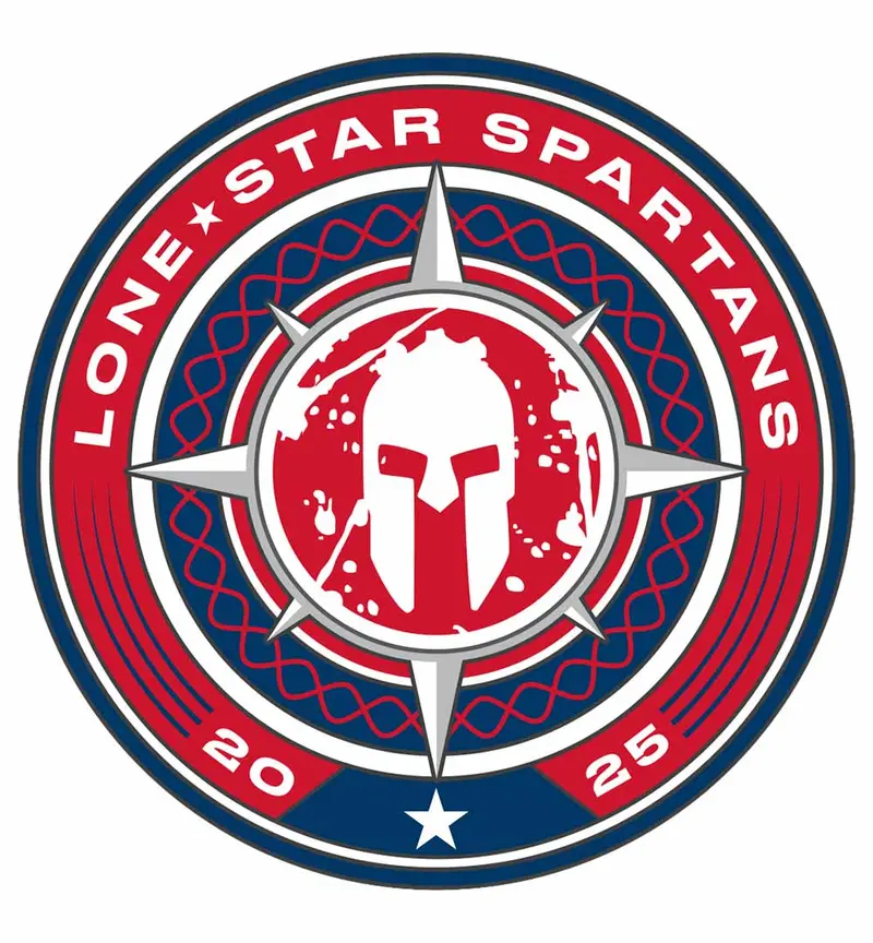 Spartan Lone Star Vinyl Sticker 1