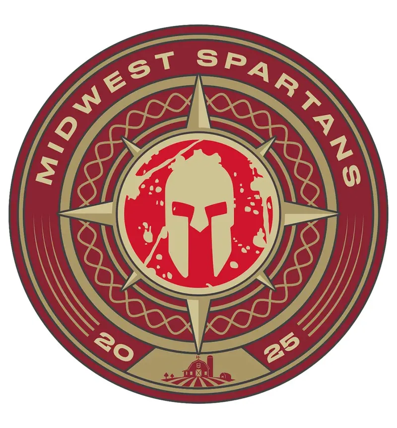 Spartan Midwest Vinyl Sticker 1